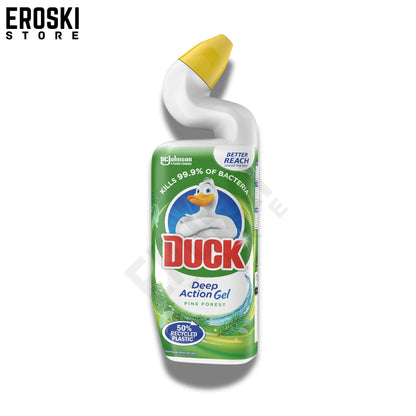 Duck Toilet Cleaner Deep Action Liquid Gel Pine 750ml