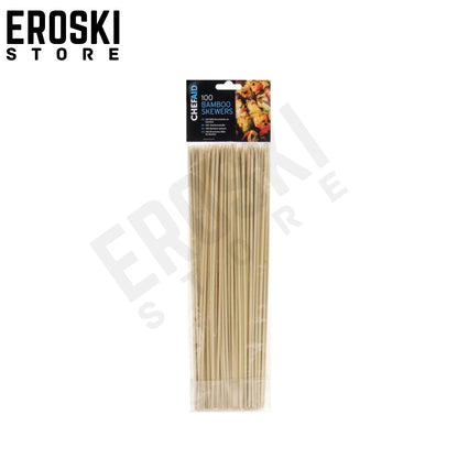 Barbe cook Bamboo Skewers - Brown